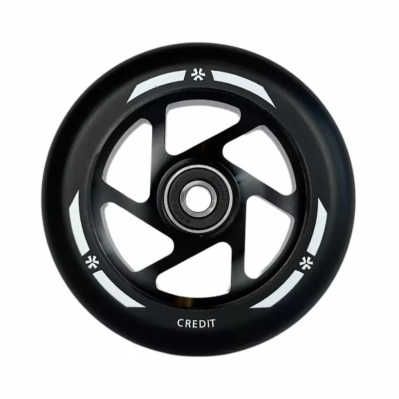 Paspirtuko ratas, "Union Credit V2" 100 mm, juodas