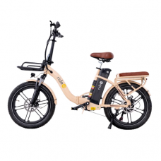 Elektrinis dviratis RIDE-E X16  (20") Spalva/Smėlio 